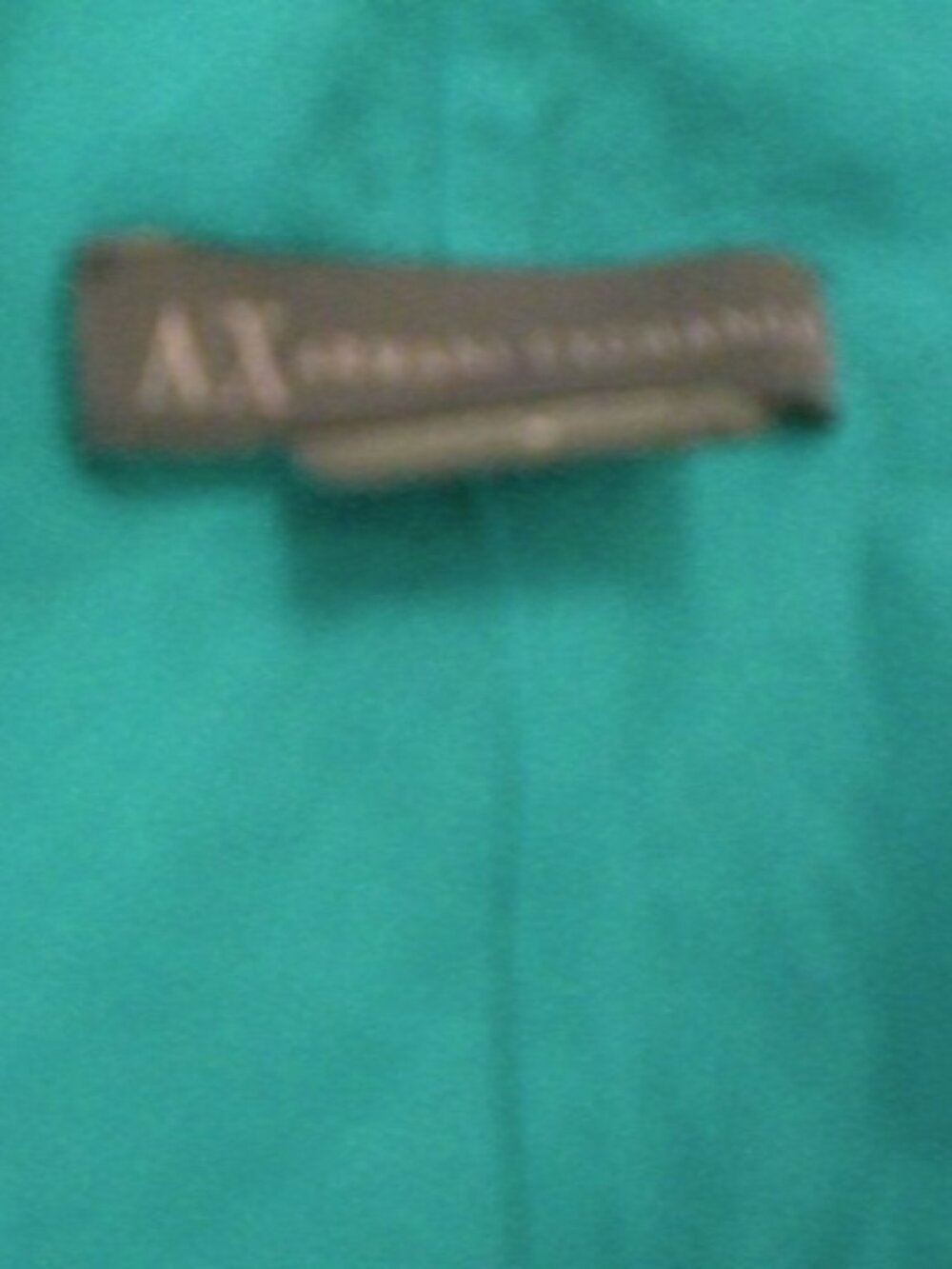 AX GIORGIO ARMANI TURQUOISE blue silk cotton cami sleeveless backless TOP S - Picture 5 of 5
